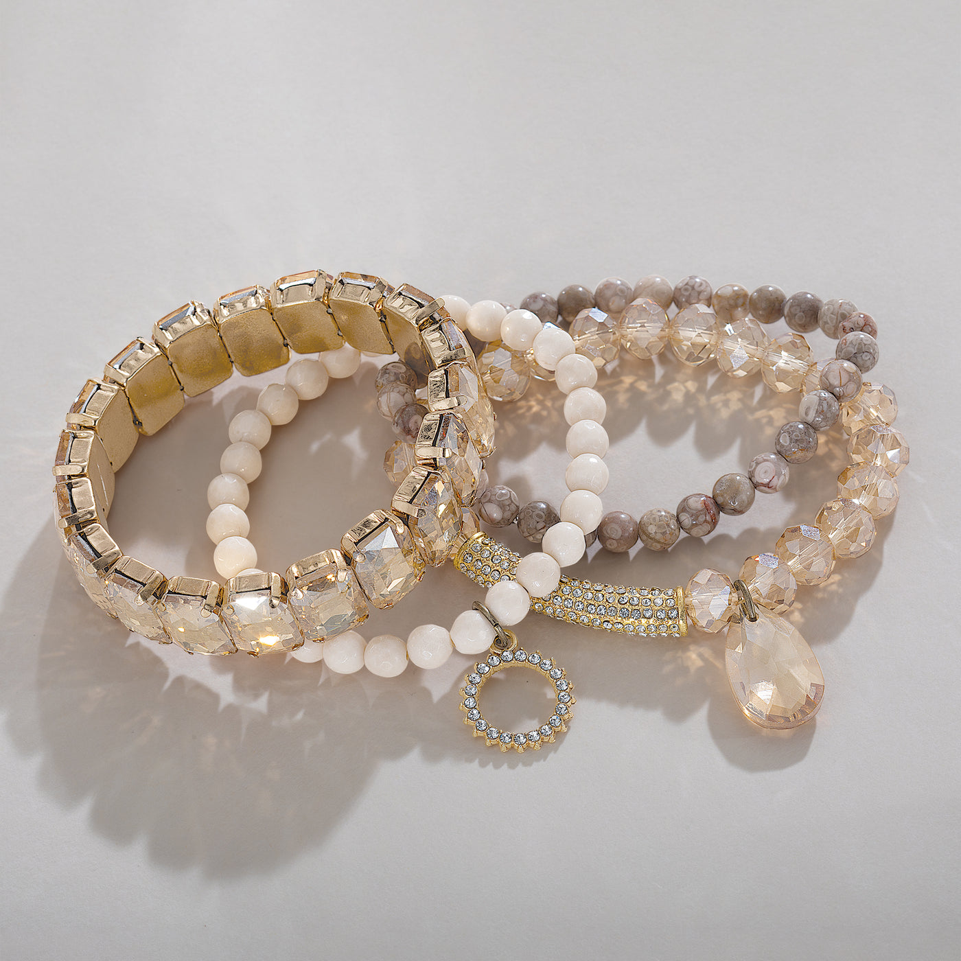 Charmed Baubles Bracelets, Set of 4 (Preorder)