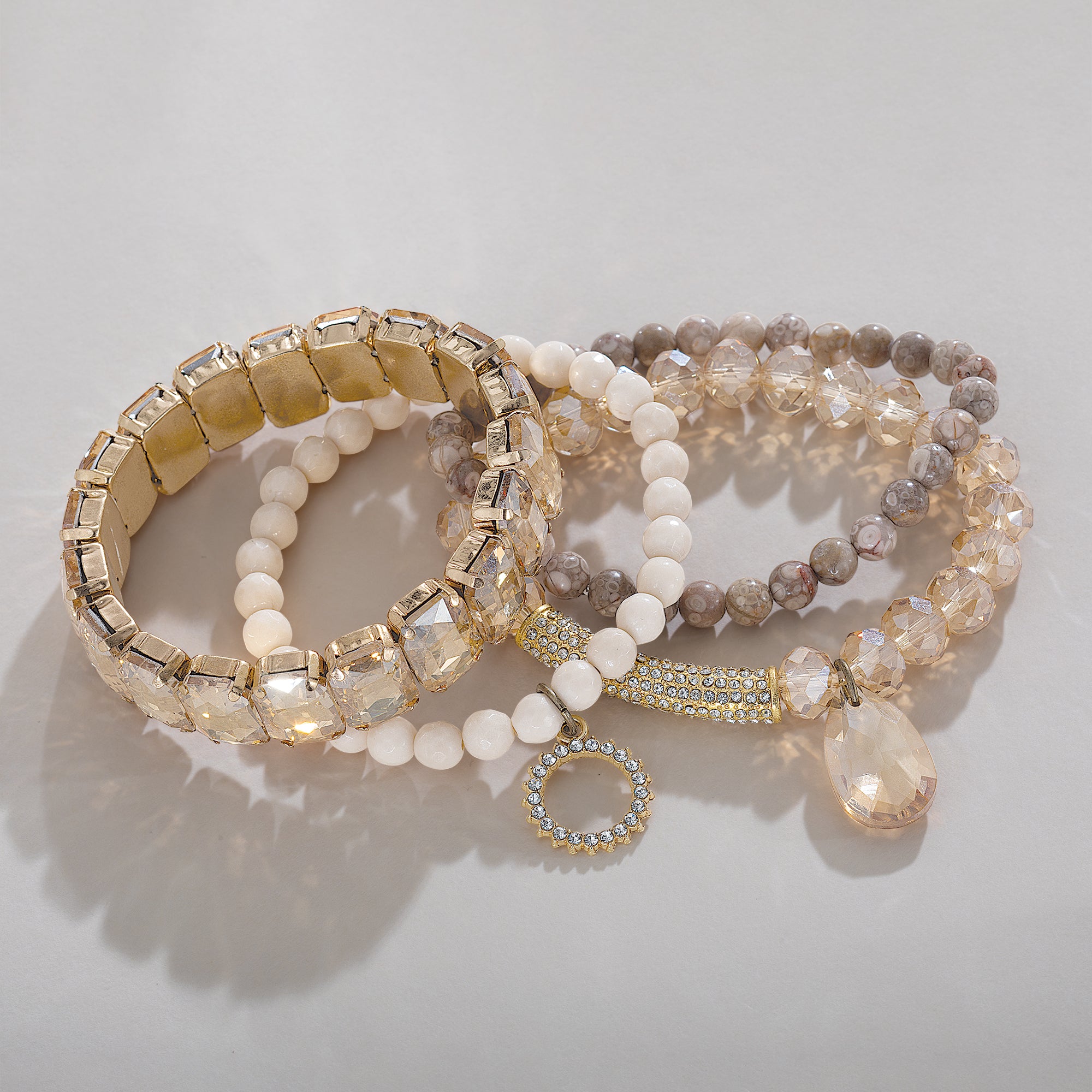 Charmed Baubles Bracelets, Set of 4 (Preorder)