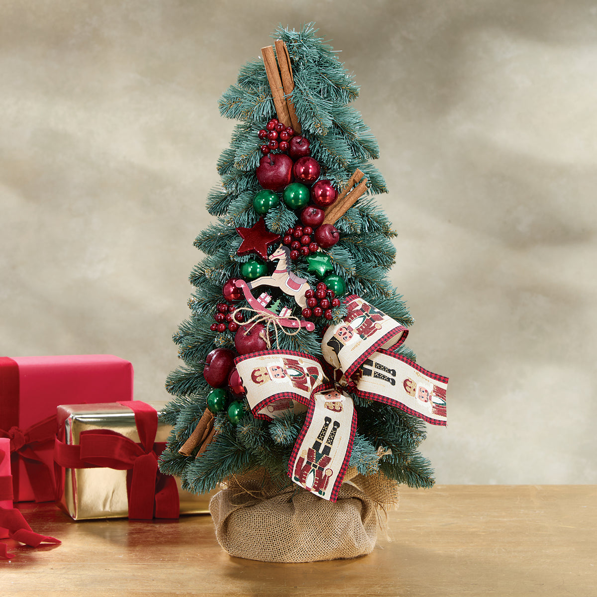 Nutcracker Noel Tabletop Tree (Preorder)