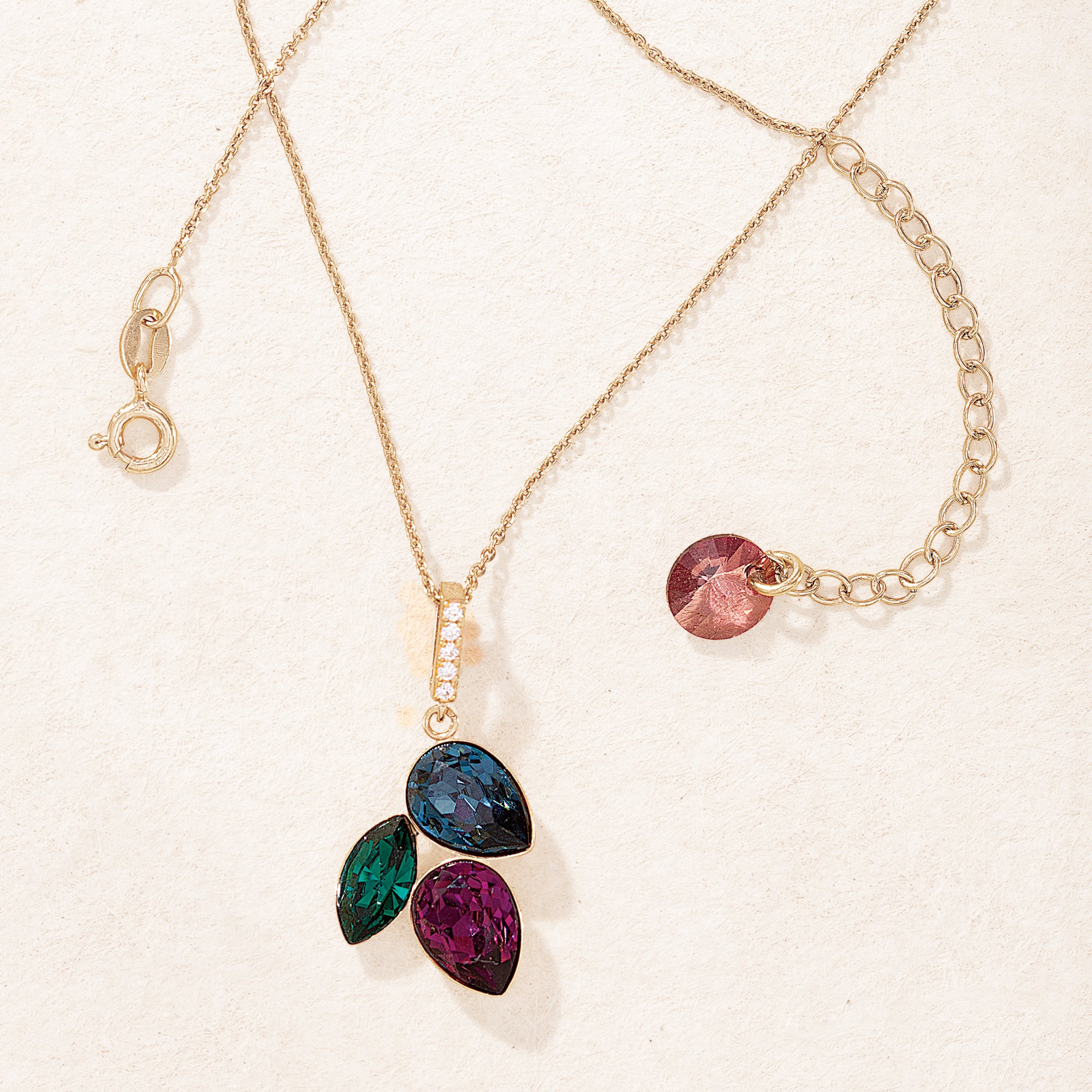 Cascading Crystals Necklace