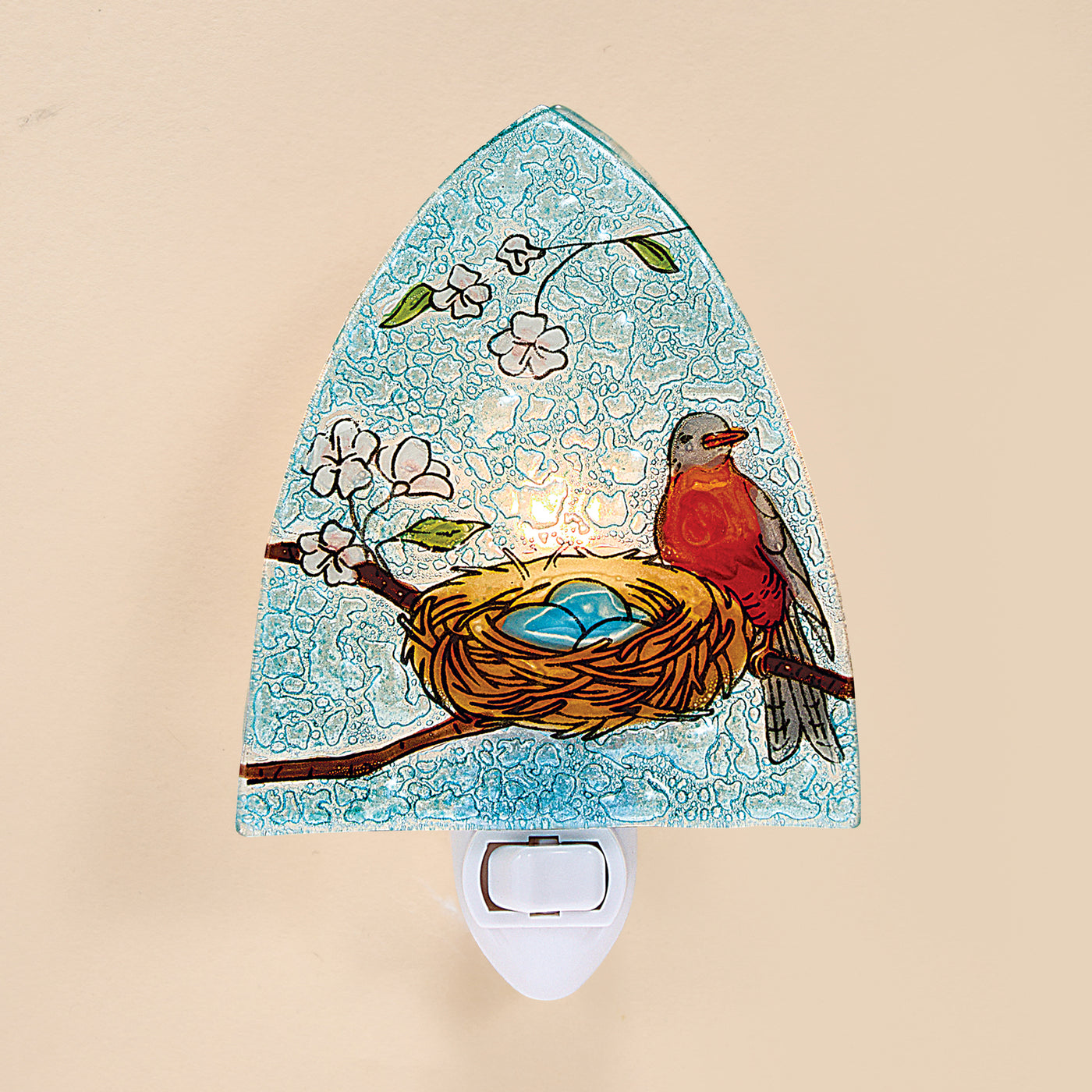 Robin's Nest Windowpane Nightlight