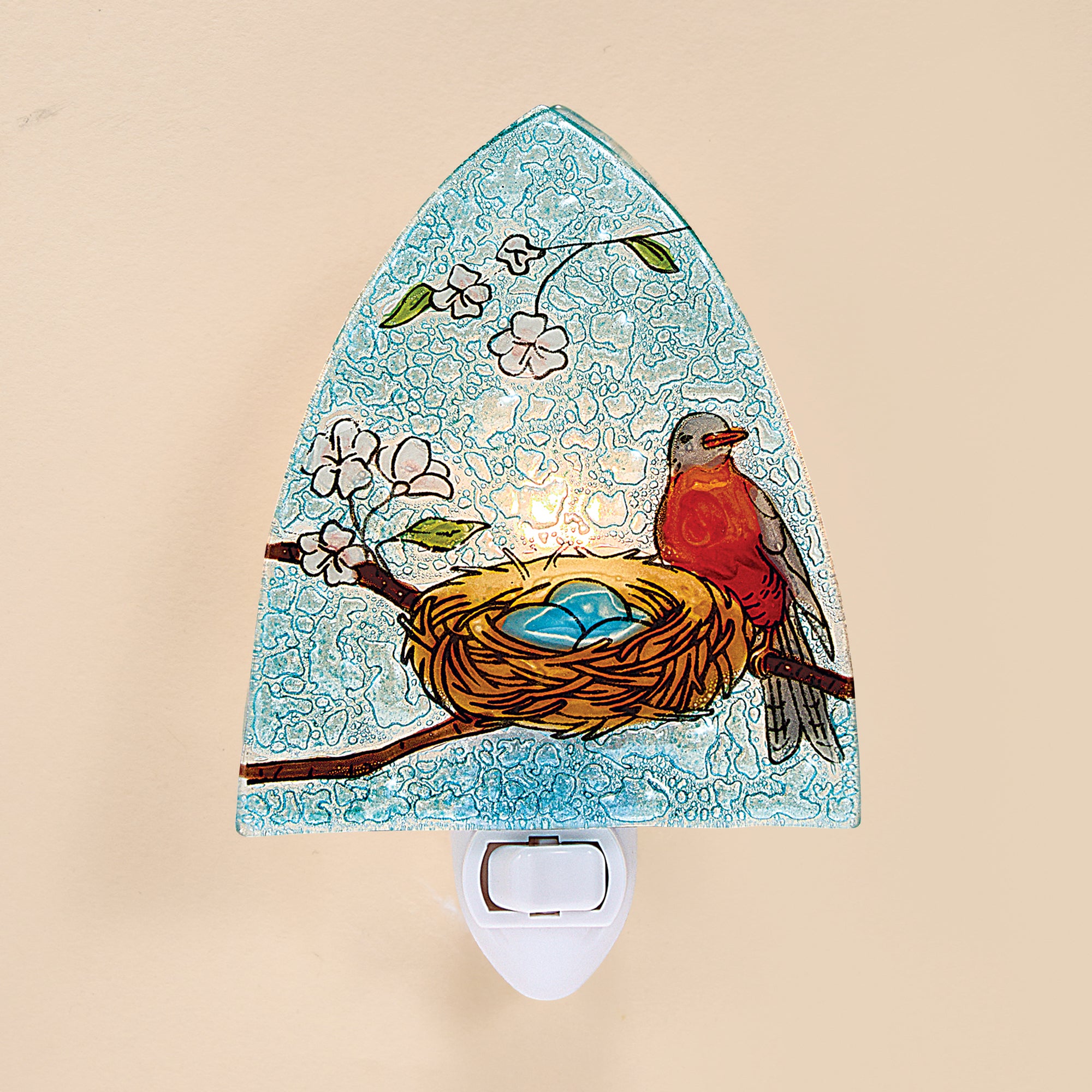 Robin's Nest Windowpane Nightlight