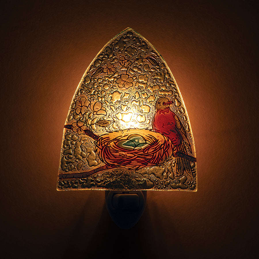 Robin's Nest Windowpane Nightlight