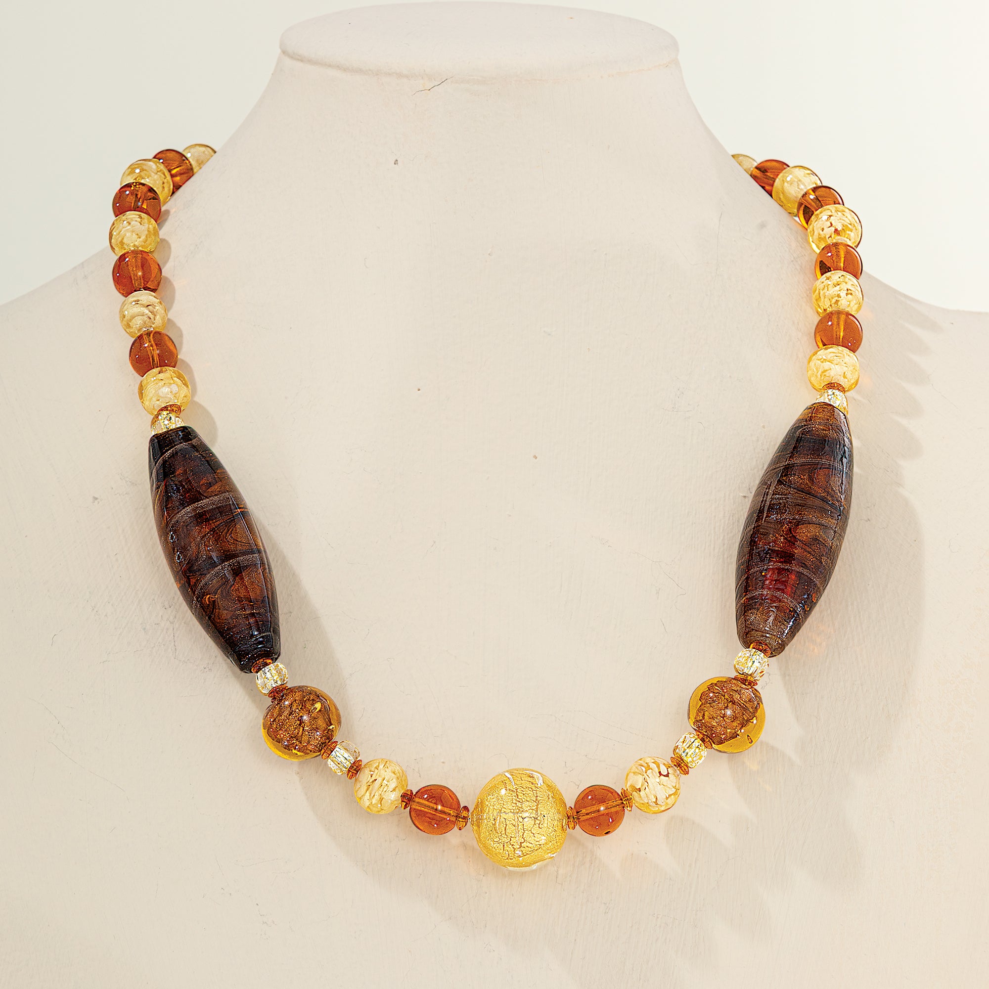 Murano Glass Dramatic & Daring Statement Necklace