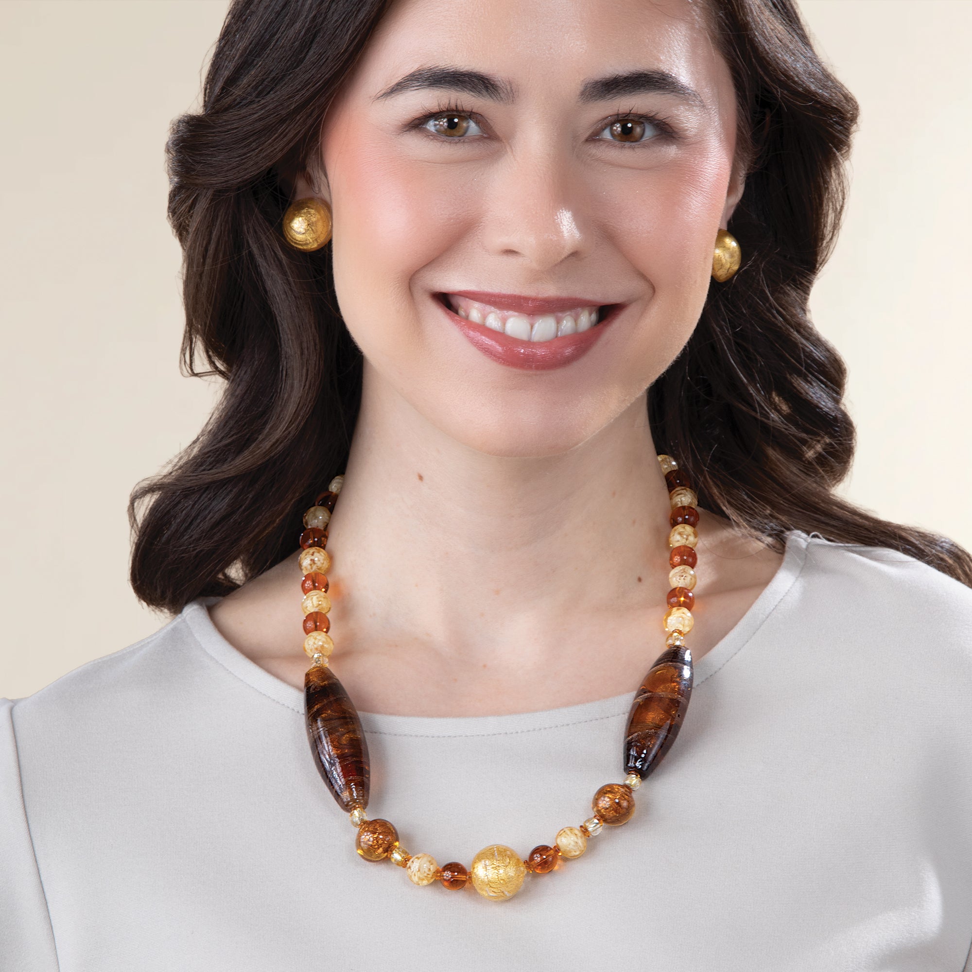 Murano Glass Dramatic & Daring Statement Necklace