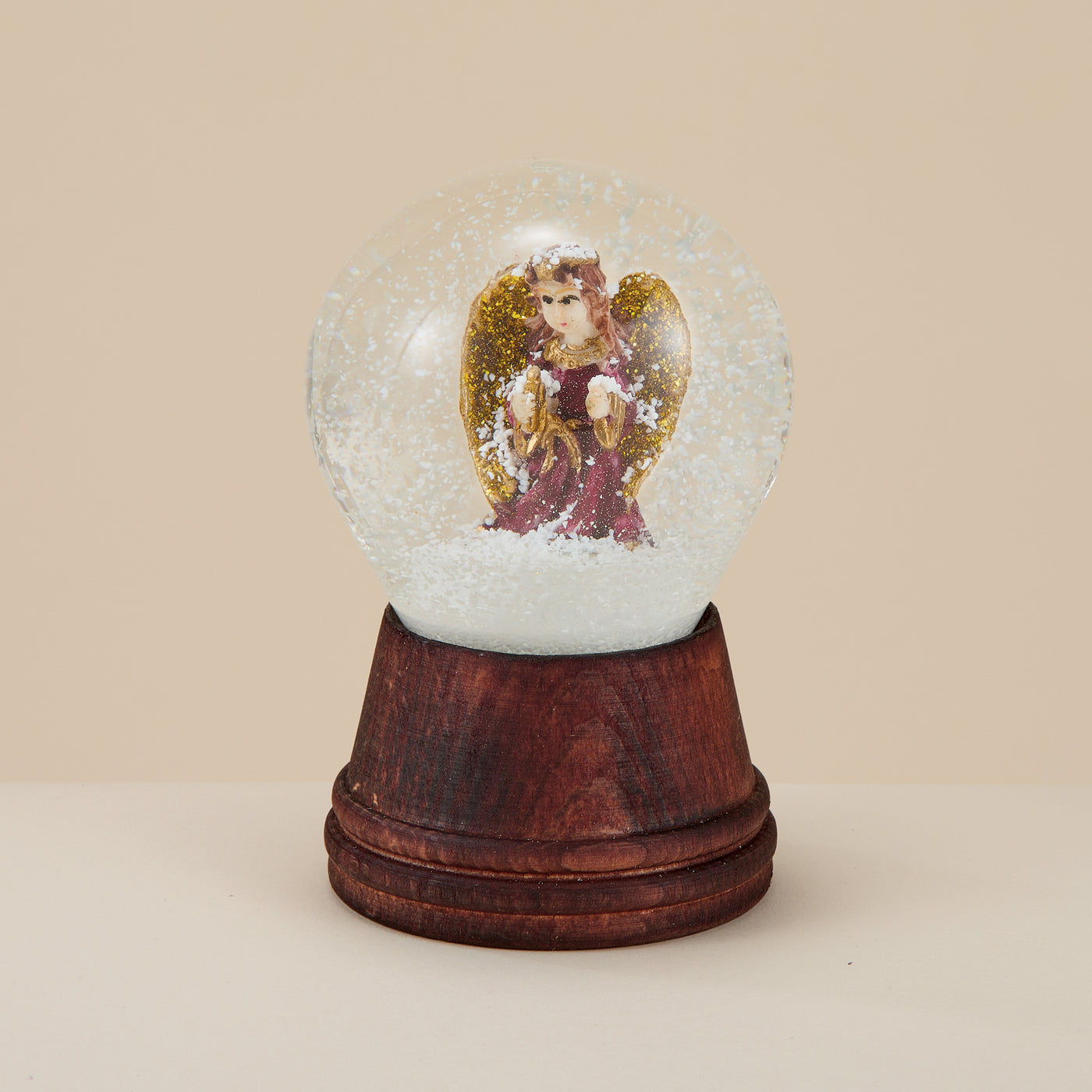 Peaceful Angel Snow Globe