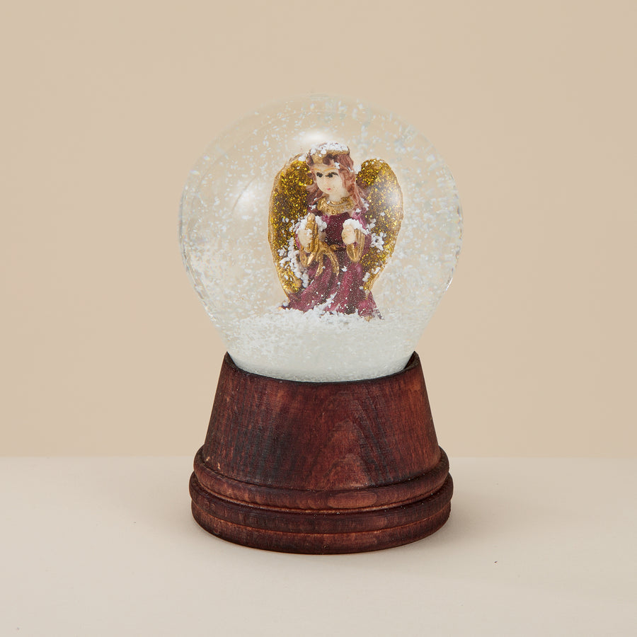 Peaceful Angel Snow Globe
