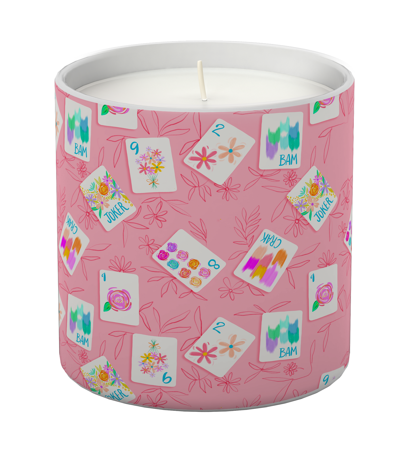 Bonjour Mahjong Candle