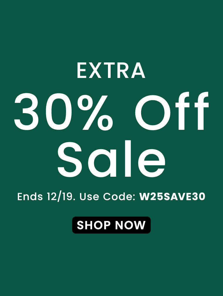 Extra 30% Off Sale | Use Code: W23SAVE30