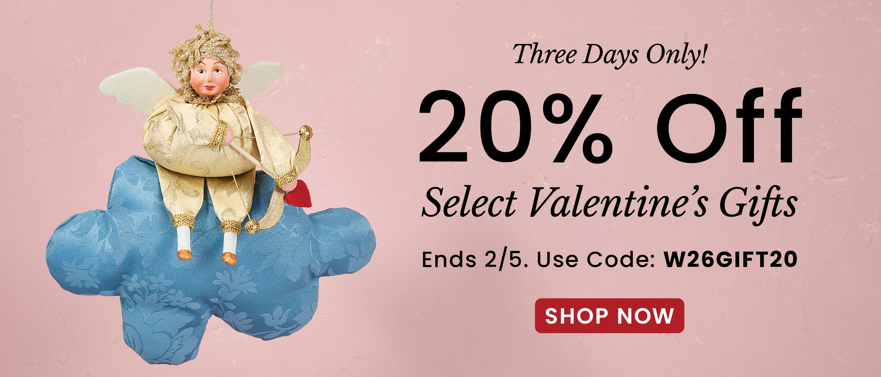 20% off Valentine’s Gifts | Use Code W26GIFT20