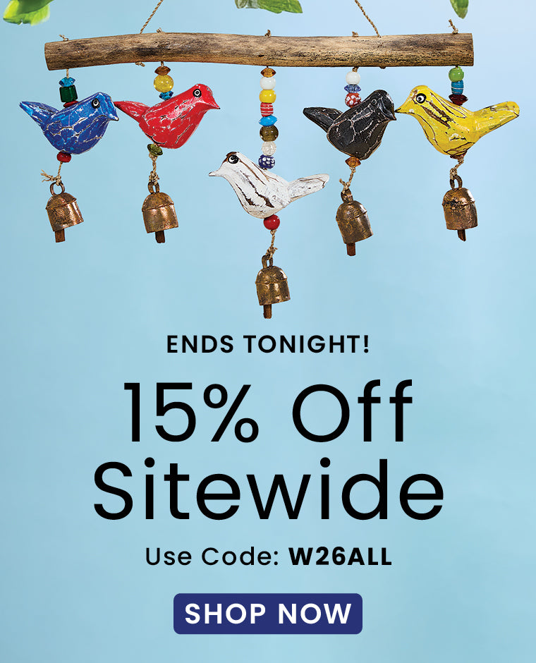 Ends Tonight! 15% Off Sitewide​ | Use Code: W26ALL