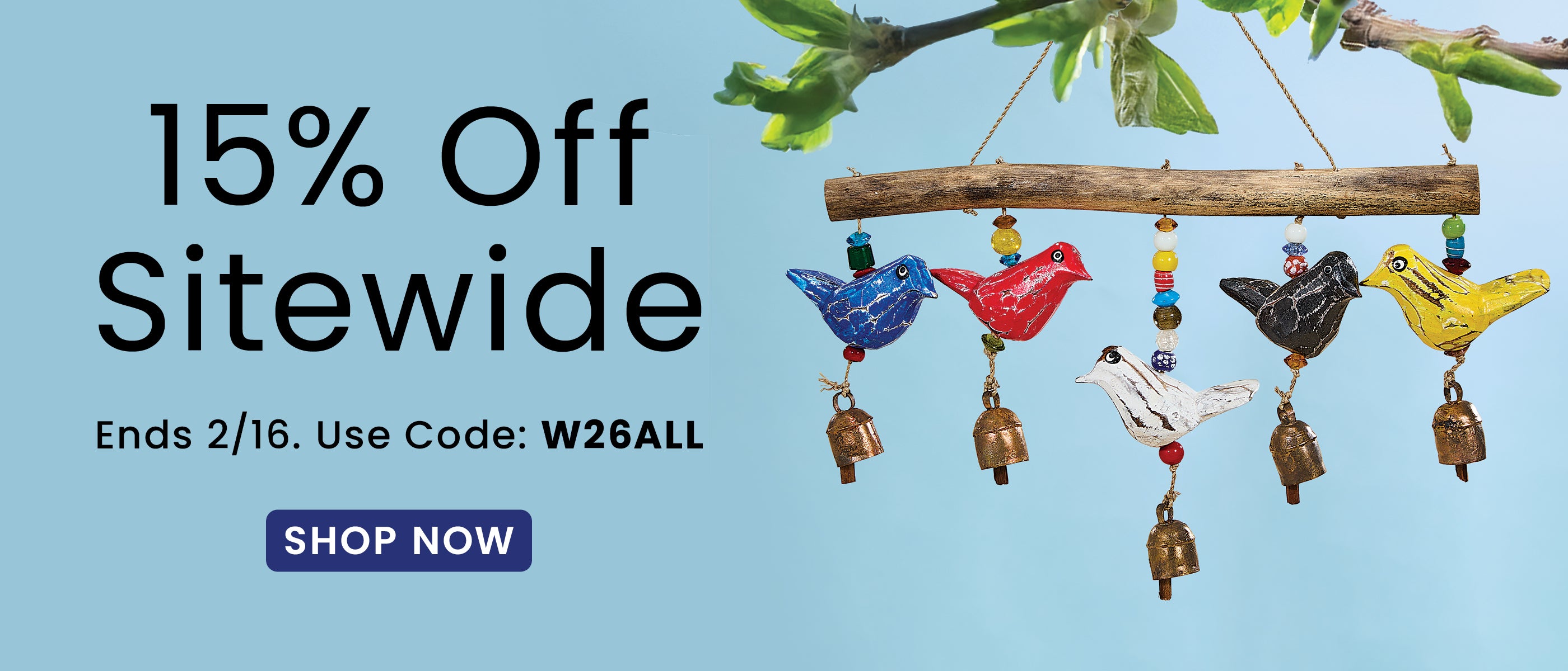15% Off Sitewide​ | Use Code: W26ALL