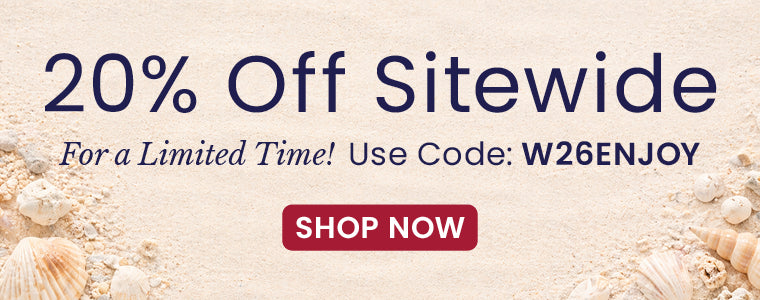 20% Off Sitewide | Use Code: W26ENJOY