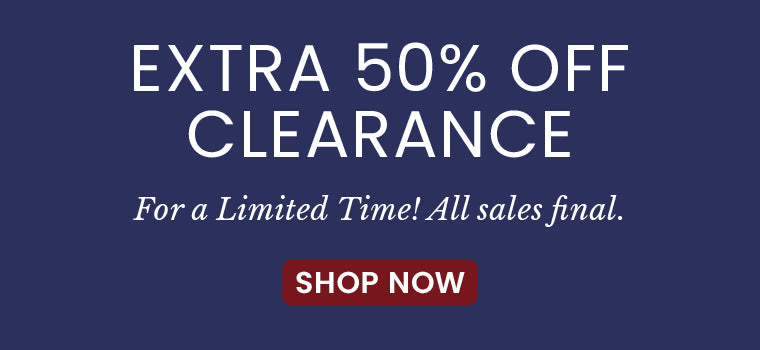 Extra 50% Off Clearance​