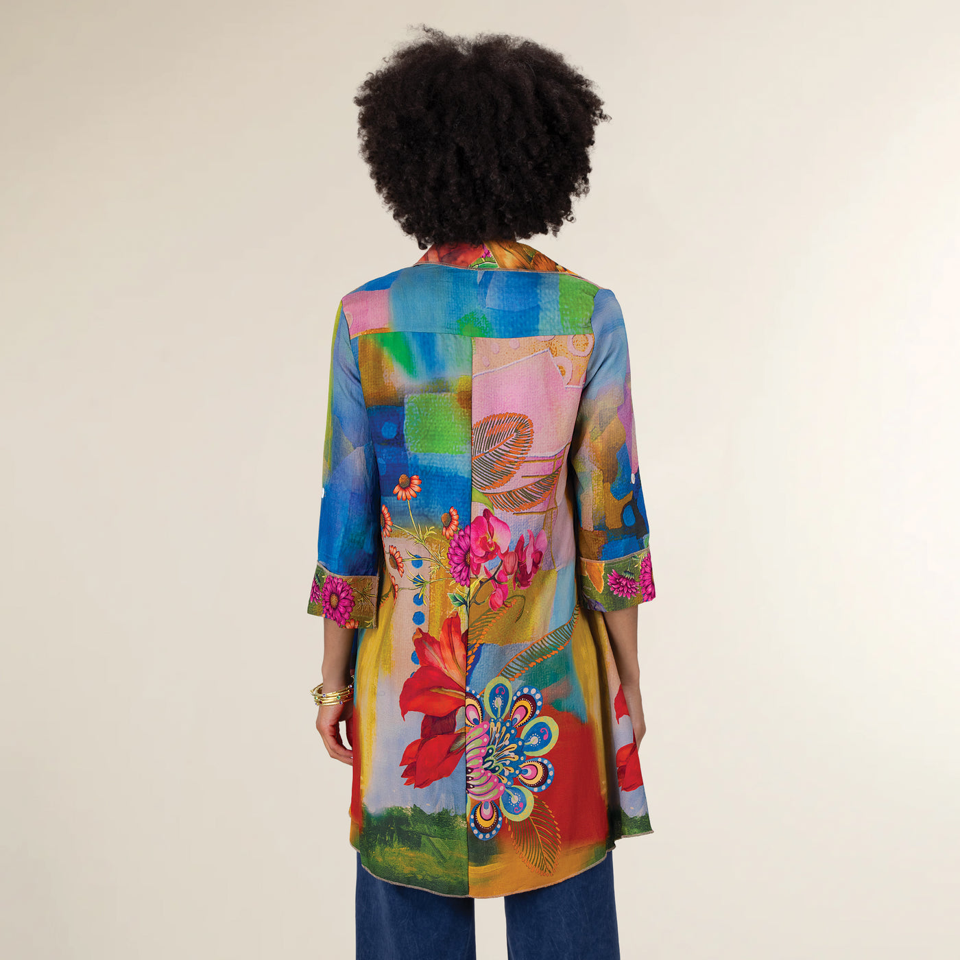 Gracious Garden Florals Blouse