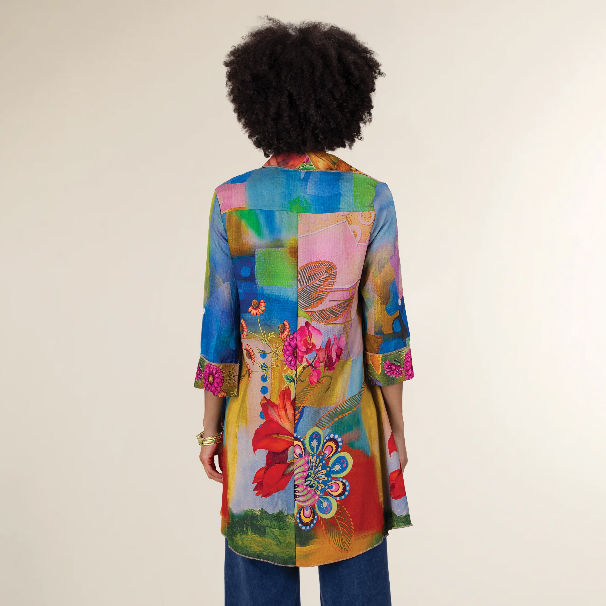 Gracious Garden Florals Blouse