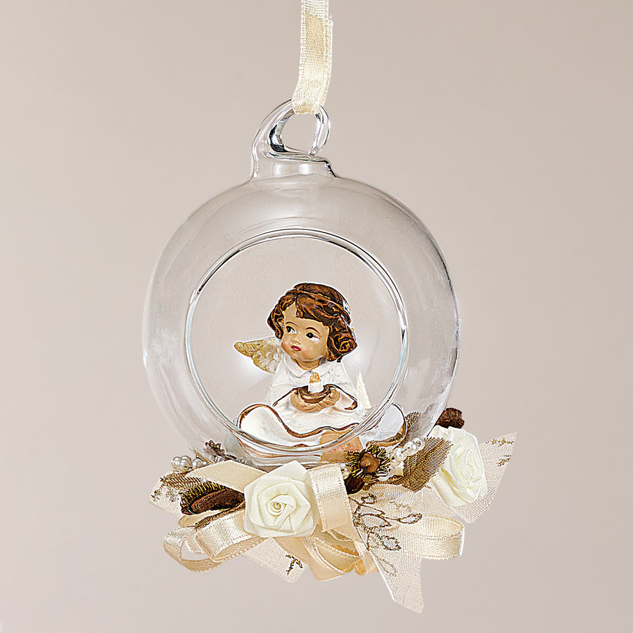 Glass Angel Ornament