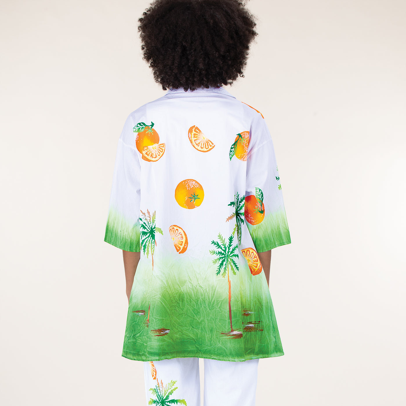 Hand-Painted Party in the Palms Blouse