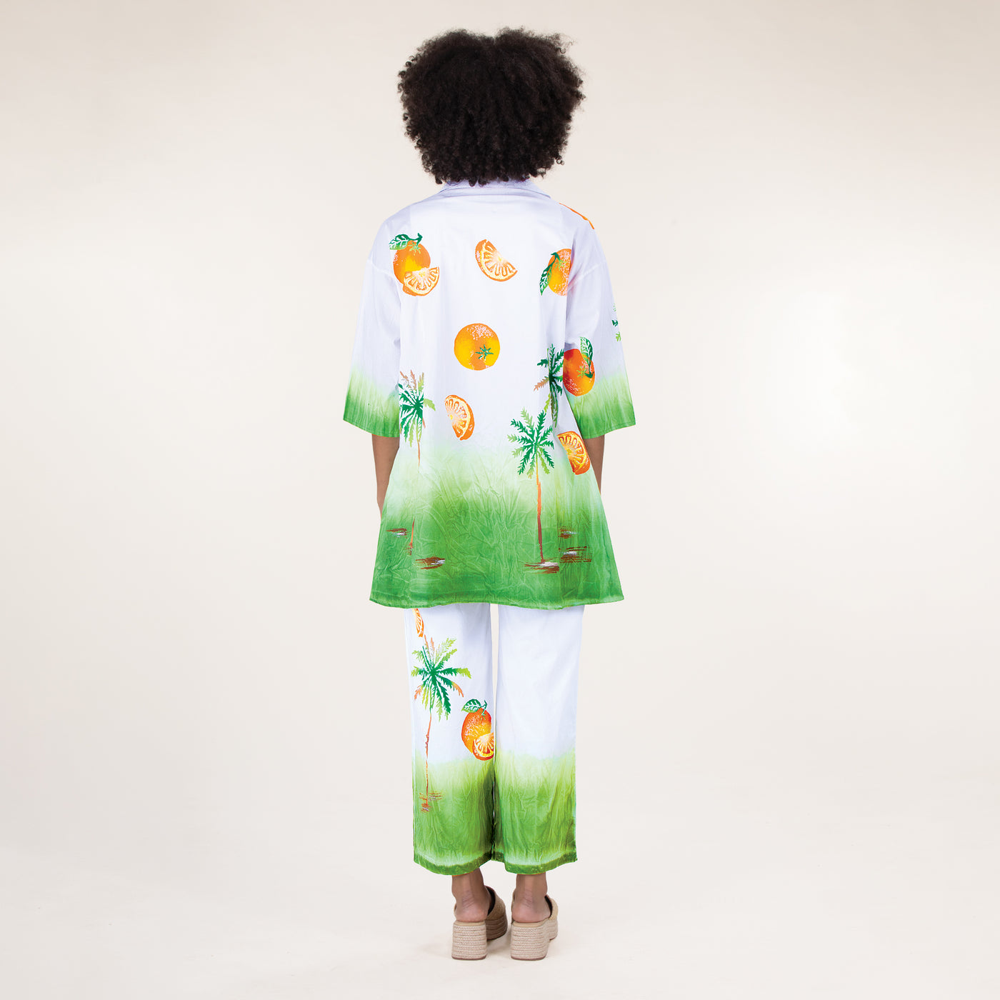 Hand-Painted Party in the Palms Pants