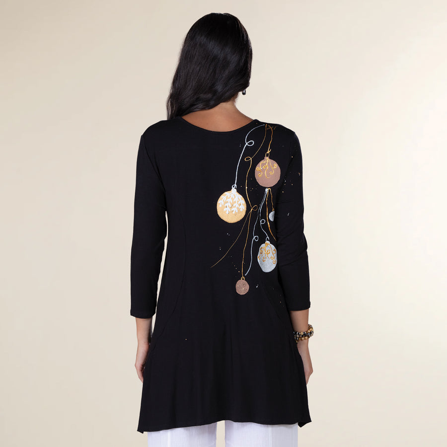 Hand-Painted Merry & Magnificent Blouse