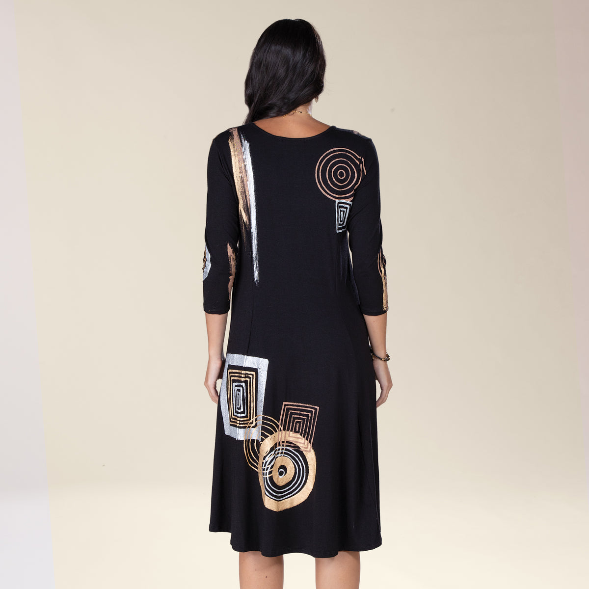 Hand-Painted Designed to Dazzle Dress