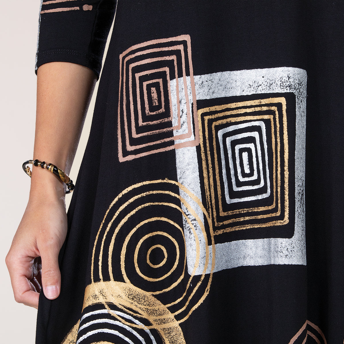 Hand-Painted Designed to Dazzle Dress