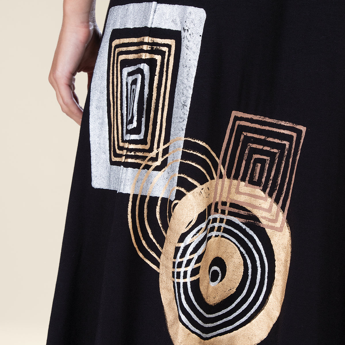 Hand-Painted Designed to Dazzle Dress