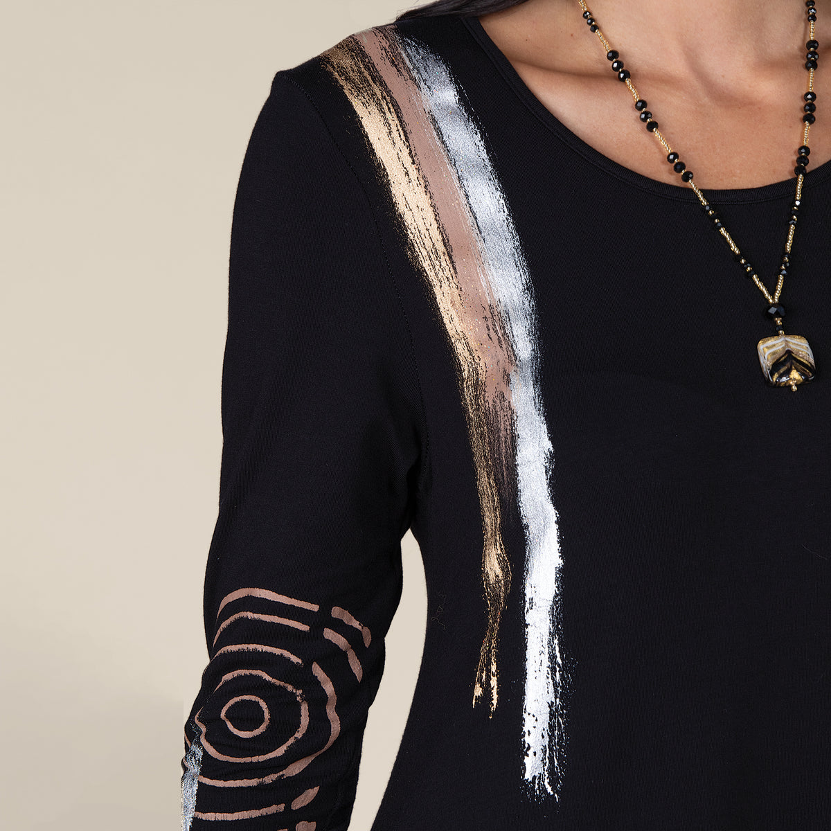 Hand-Painted Designed to Dazzle Dress