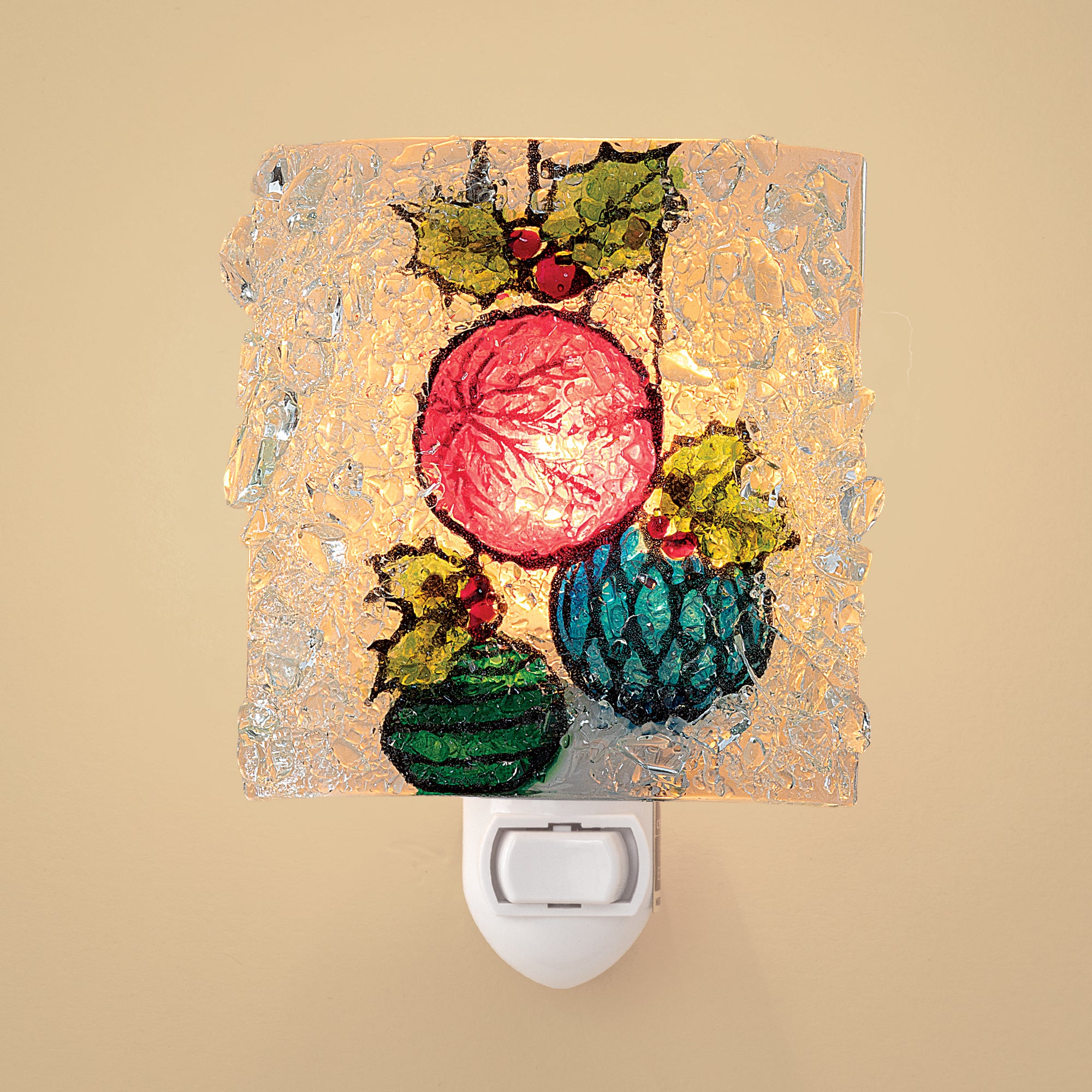 Recycled Glass Ornaments Nightlight