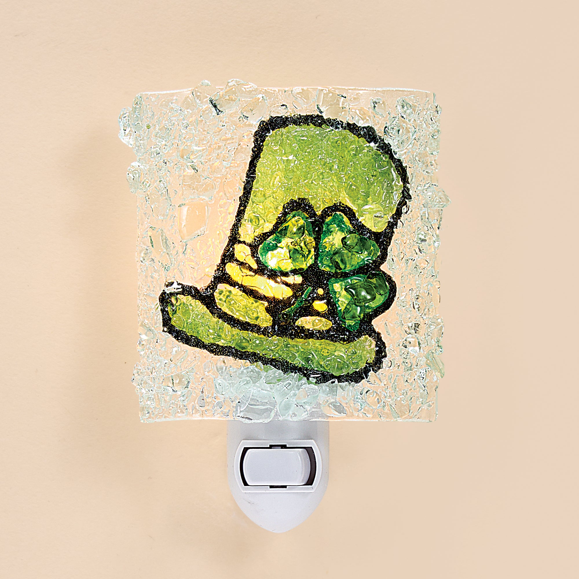 Leprechaun's Hat Recycled Glass Nightlight