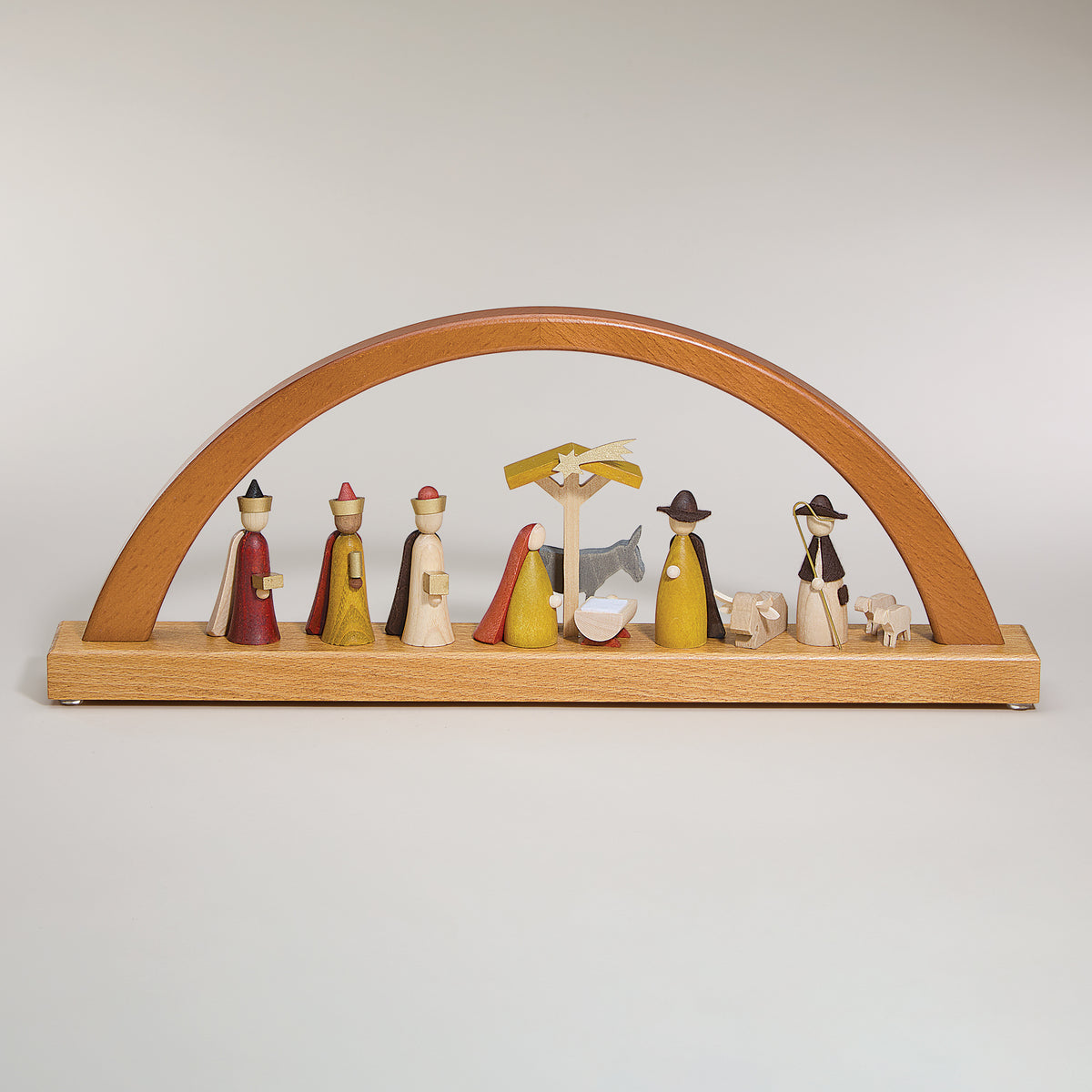 German Wooden Nativity Arch (Preorder)