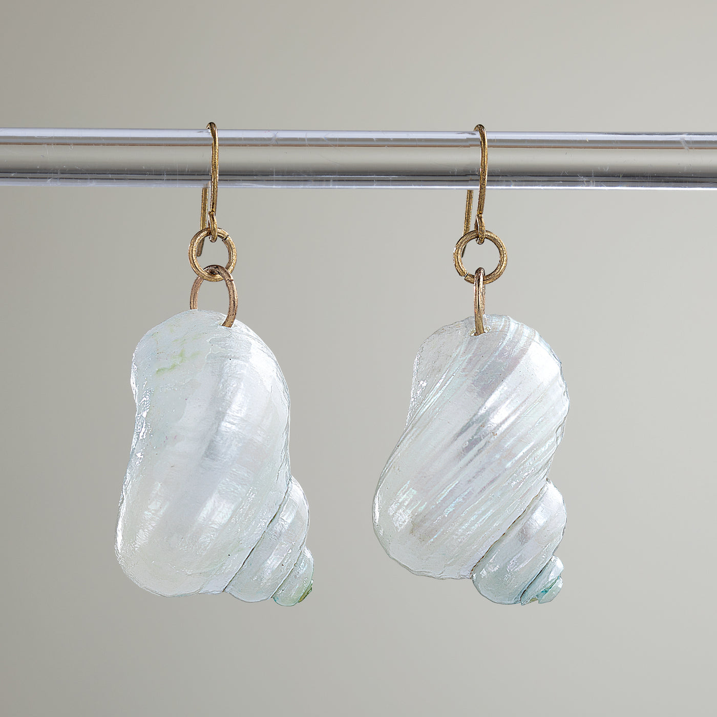 Aqua Hues Shell Necklace & Earrings Set (Preorder)