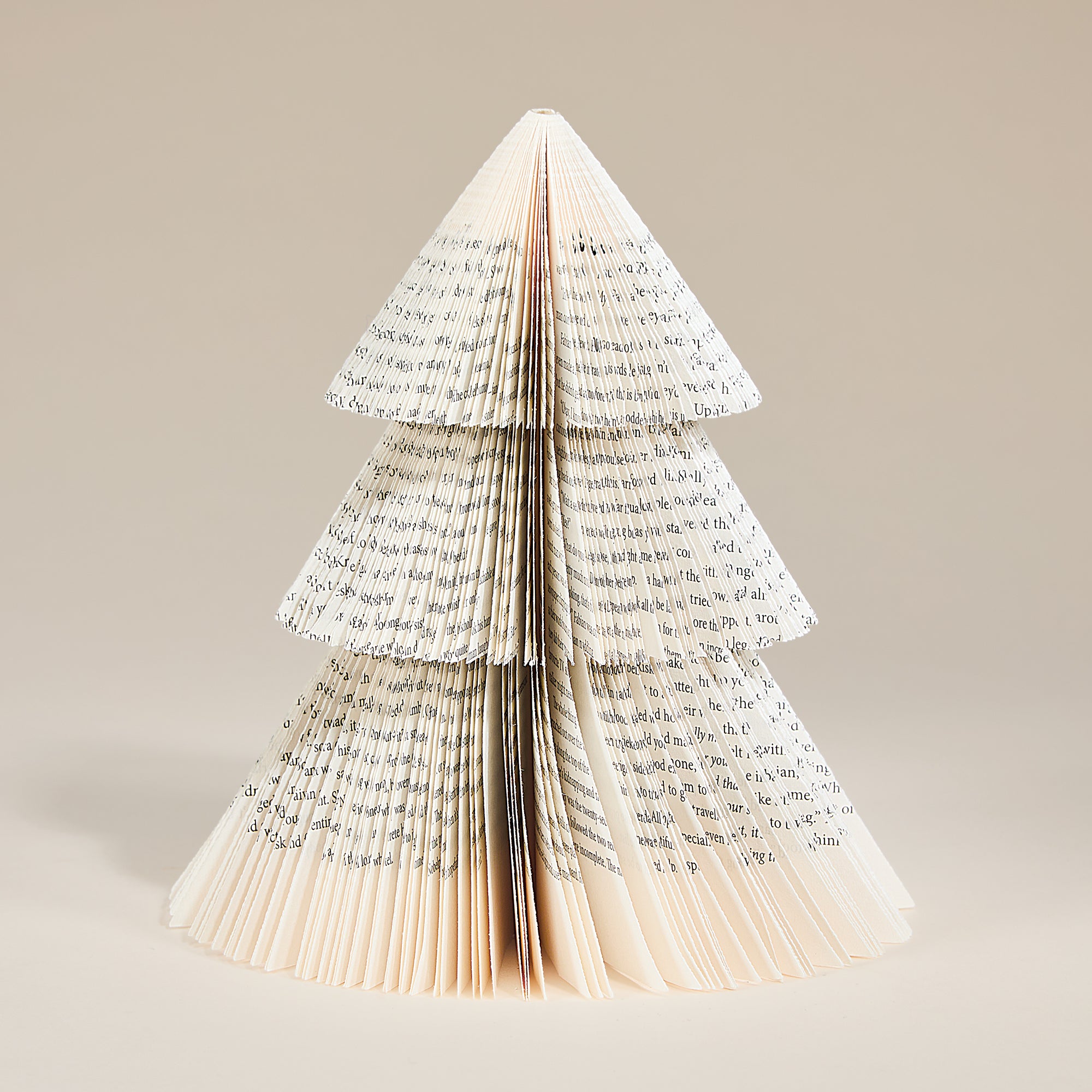 Upcycled Natural Tree Book Decor (Preorder)