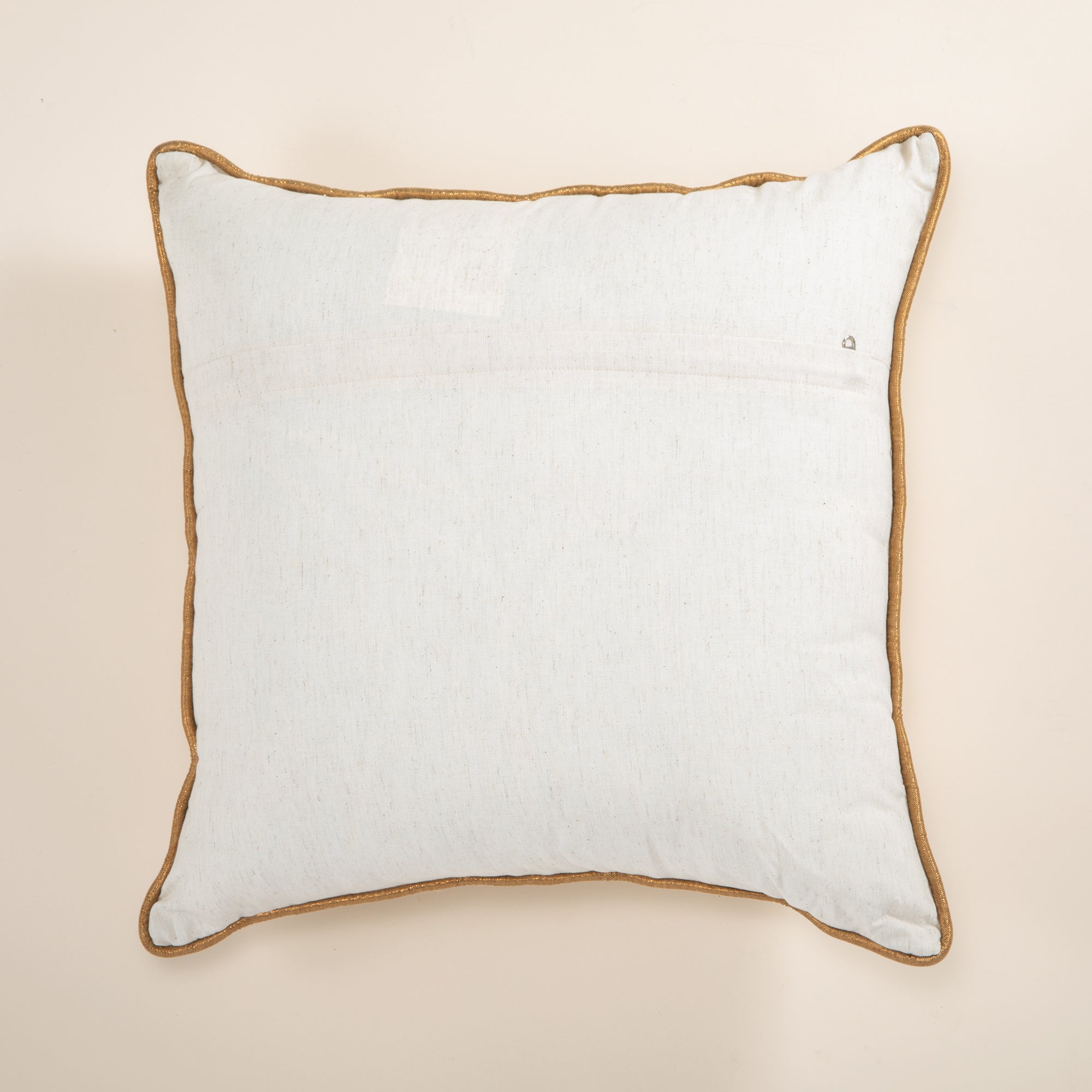 Embroidered Bee Pillow