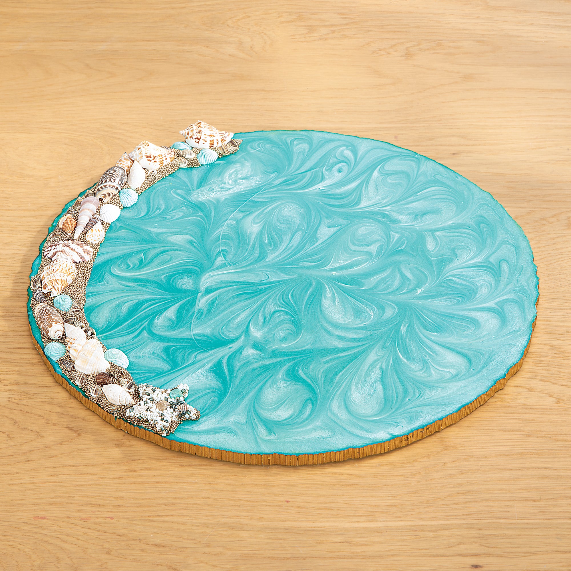 Seashell Beaded Placemat