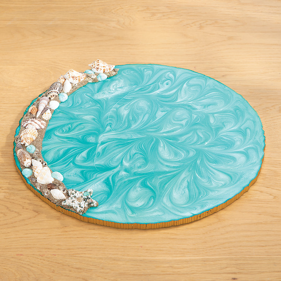 Seashell Beaded Placemat