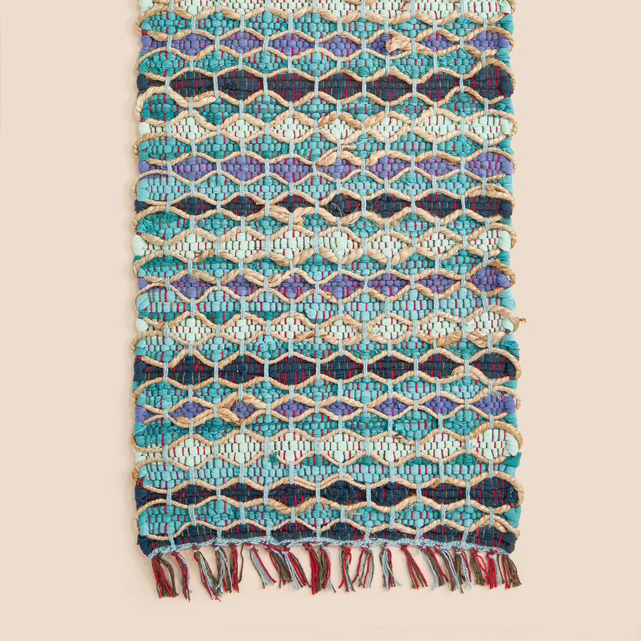 Sea Mosaic Table Runner