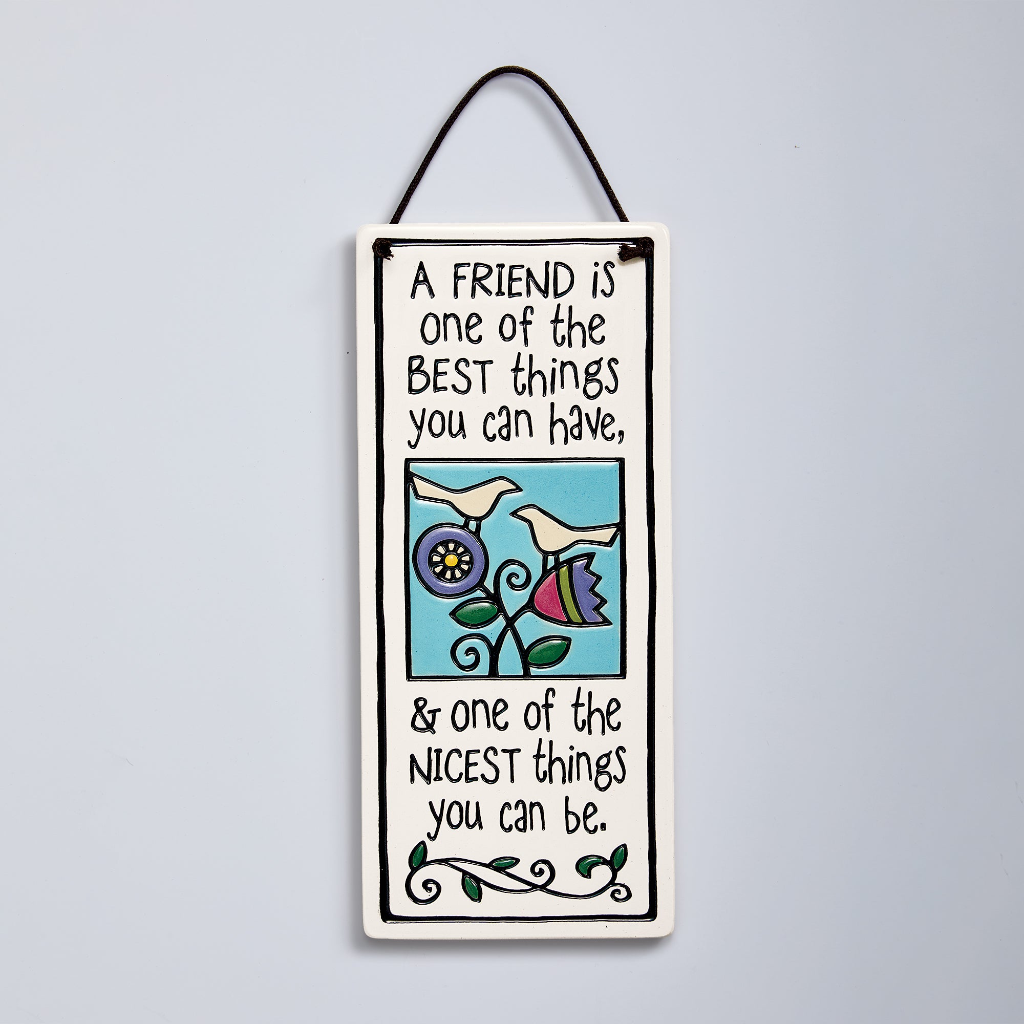 One of the Best Things Ceramic Wall Plaque (Preorder)