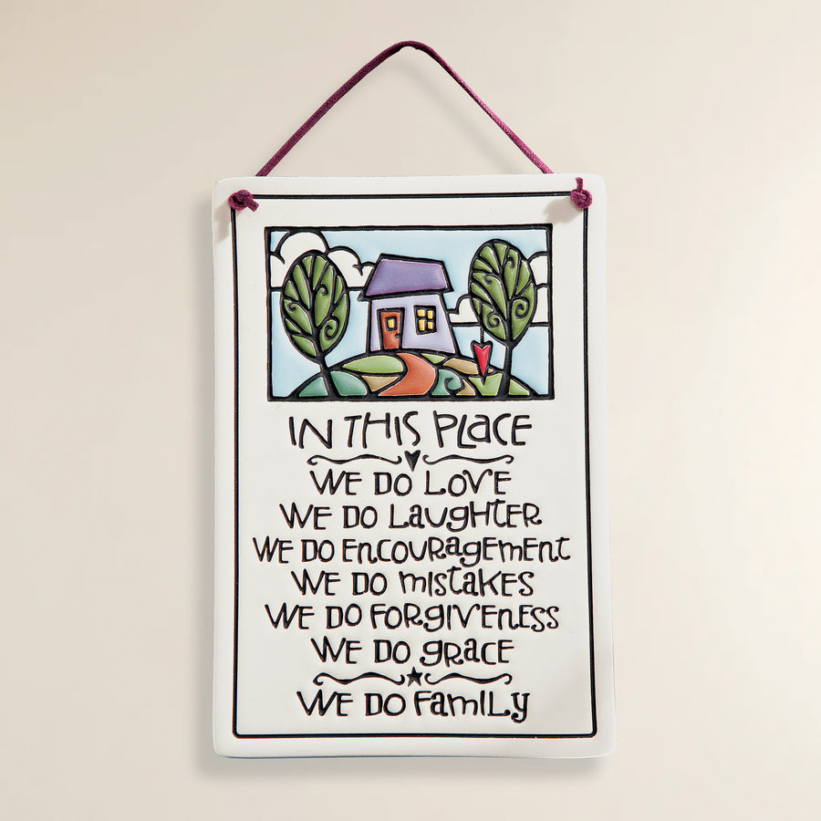 In This Place Inspirational Wall Plaque