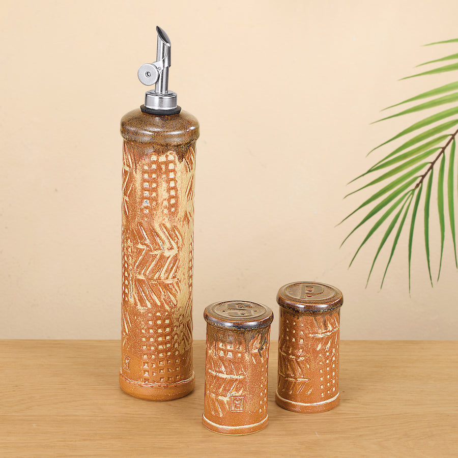 Ceramic Salt & Pepper Shakers