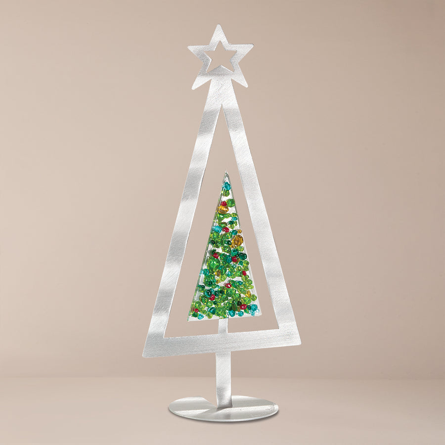 Aluminum Christmas Tree Sculpture