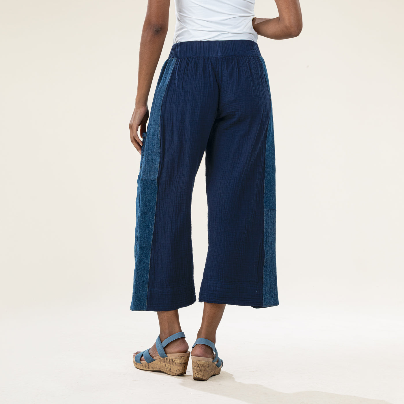 Deep Into Denim Cropped Pants