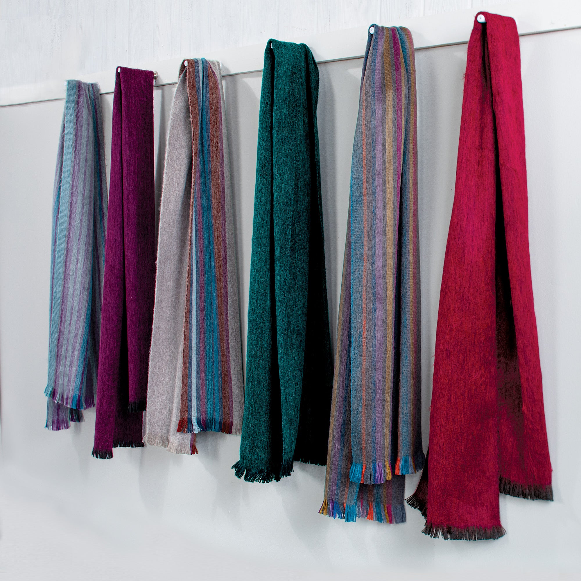 Emerald Green Alpaca Scarf | Uno Alla Volta