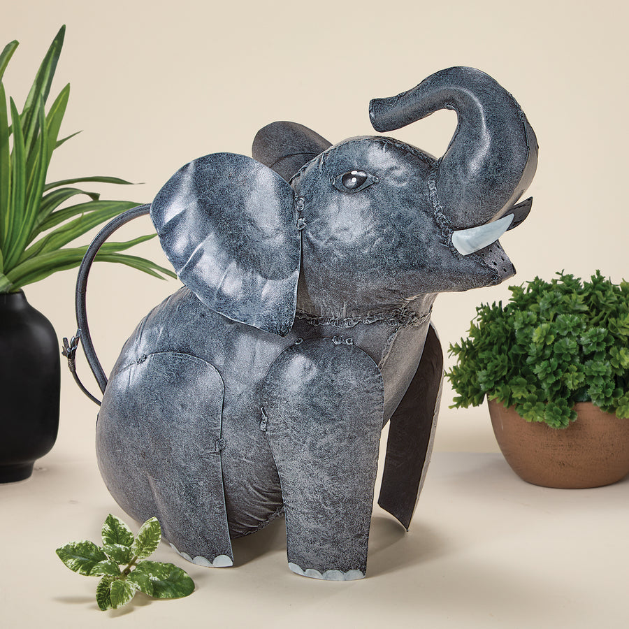 Hand-Painted Elephant Watering Can (Preorder)