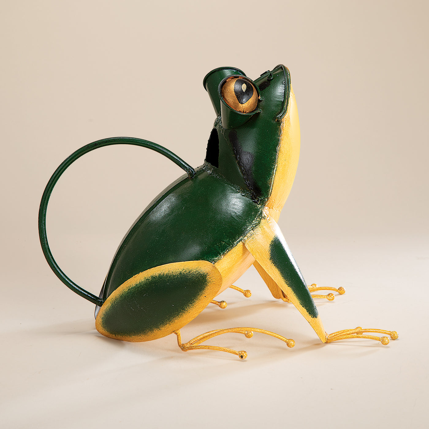 Hand-Painted Tree Frog Watering Can