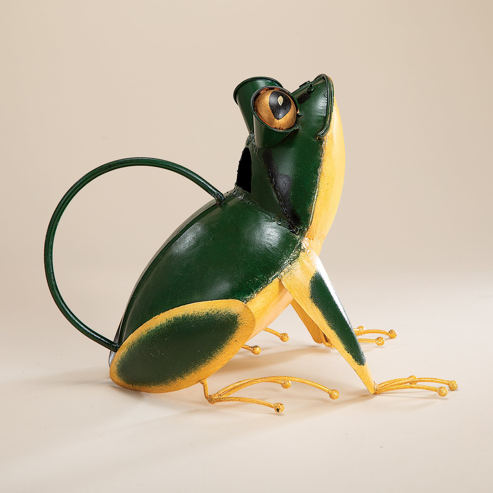 Hand-Painted Tree Frog Watering Can