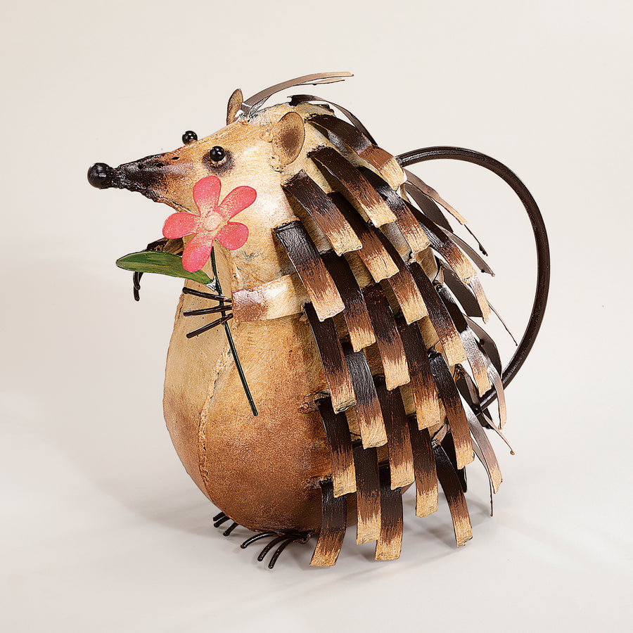 Hand-Painted Hairy Hedgehog Watering Can (Preorder)