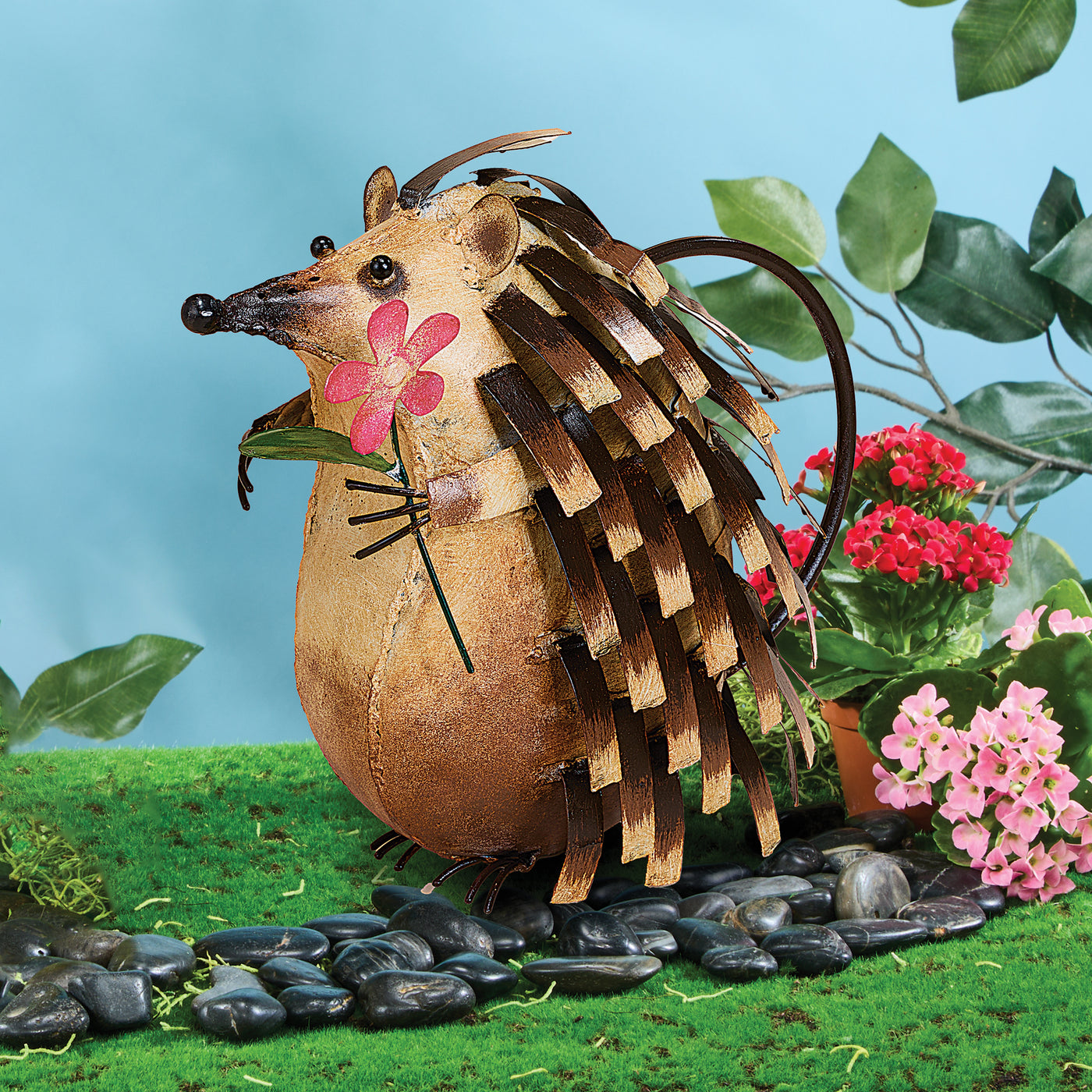 Hand-Painted Hairy Hedgehog Watering Can (Preorder)
