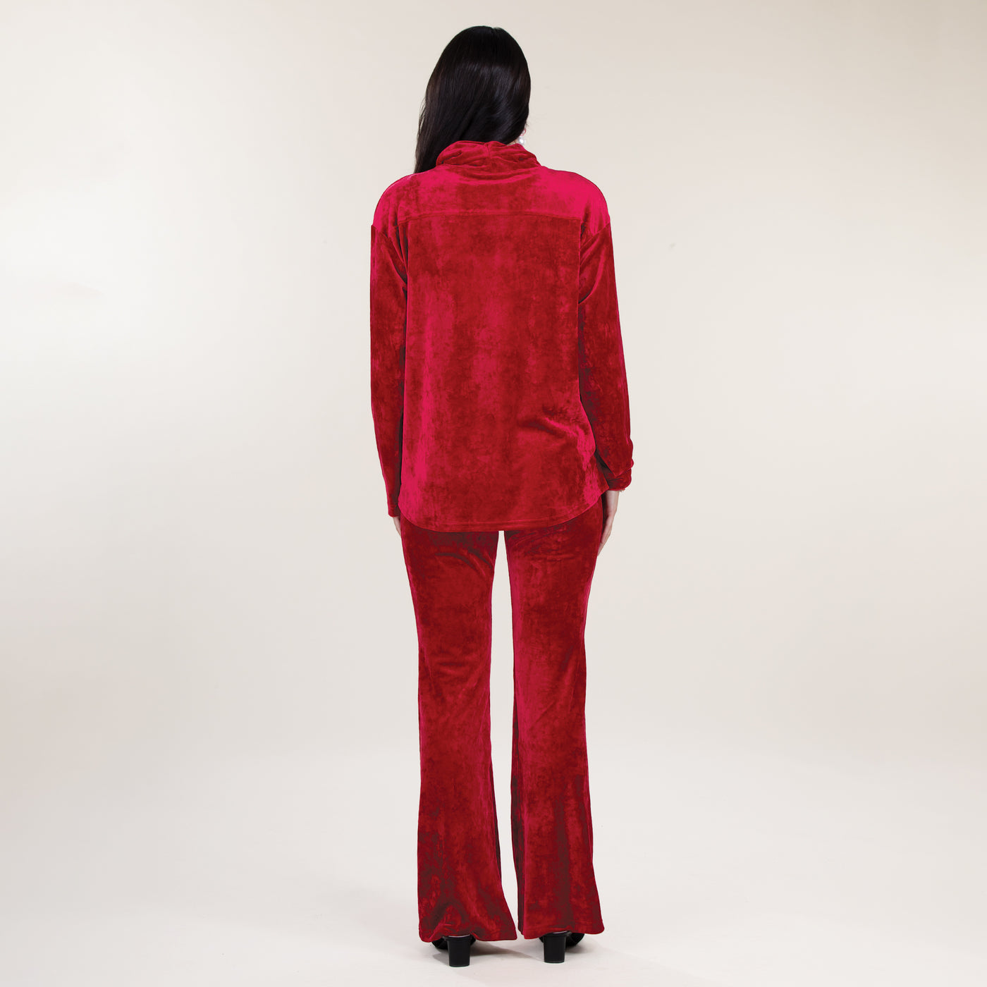 Red Velvet Pants