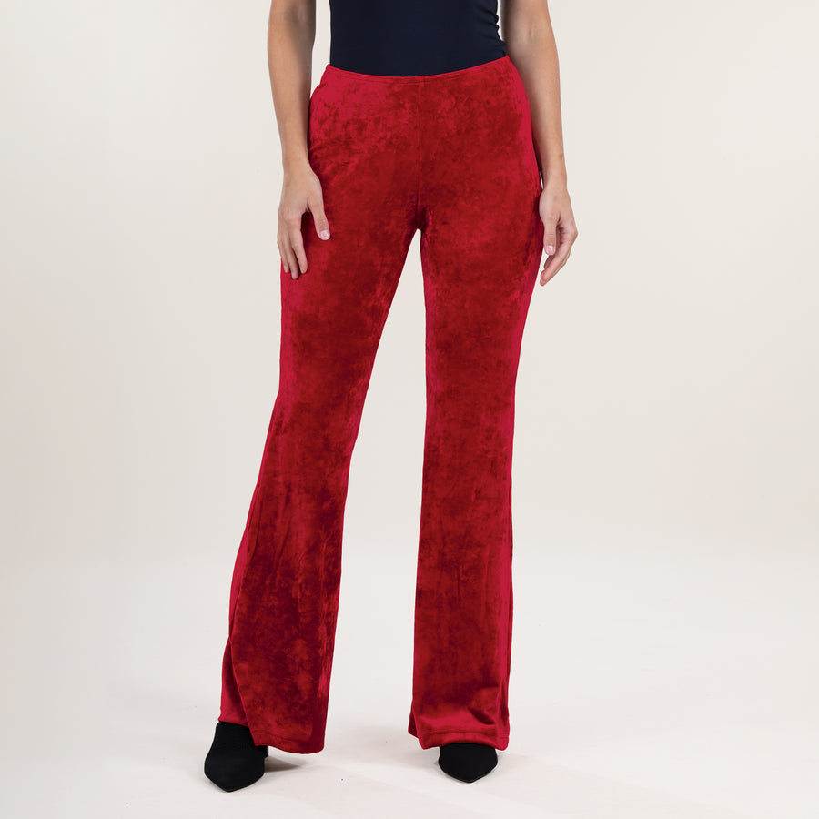Red Velvet Pants